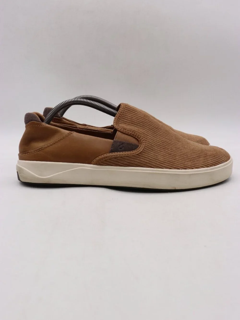 Olukai Lae’ahi Kapa Shoe Men's Size US 10 EU 43 Brown Corduroy Slip On Casual